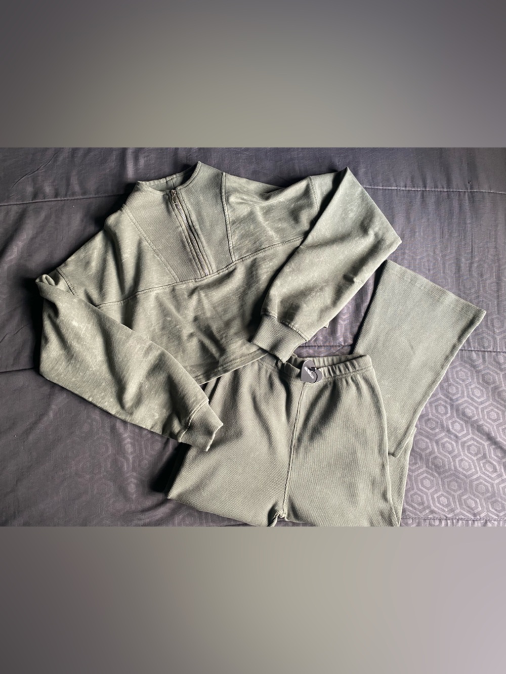 Nova Kids girl Olive Green Set